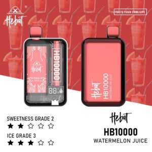 HEBAT喜貝六代拋棄式10000口，一次性電子煙，可充電：圖片 3